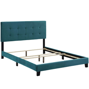 ModwayModway Amira King Performance Velvet Bed MOD-5871 MOD-5871-SEA- BetterPatio.com