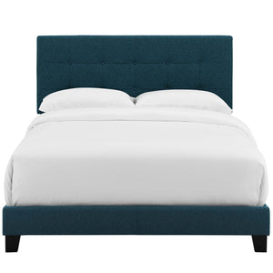 ModwayModway Amira King Upholstered Fabric Bed MOD-6002 MOD-6002-AZU- BetterPatio.com