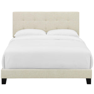 ModwayModway Amira King Upholstered Fabric Bed MOD-6002 MOD-6002-BEI- BetterPatio.com