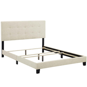 ModwayModway Amira King Upholstered Fabric Bed MOD-6002 MOD-6002-BEI- BetterPatio.com