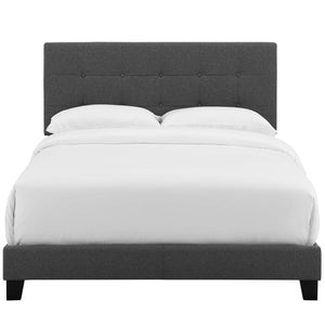 ModwayModway Amira King Upholstered Fabric Bed MOD-6002 MOD-6002-GRY- BetterPatio.com