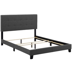 ModwayModway Amira King Upholstered Fabric Bed MOD-6002 MOD-6002-GRY- BetterPatio.com