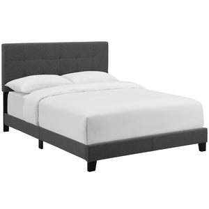 ModwayModway Amira King Upholstered Fabric Bed MOD-6002 MOD-6002-GRY- BetterPatio.com