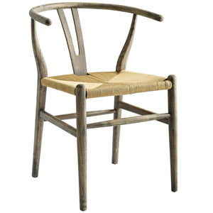 ModwayModway Amish Dining Wood Side Chair EEI-3047 EEI-3047-GRY- BetterPatio.com