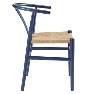 ModwayModway Amish Dining Wood Side Chair EEI-3047 EEI-3047-MID- BetterPatio.com