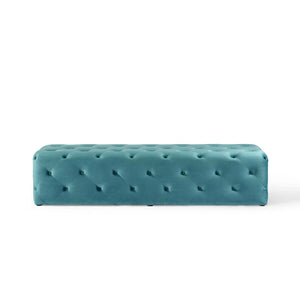 ModwayModway Amour 72" Tufted Button Entryway Performance Velvet Bench EEI-3772 EEI-3772-SEA- BetterPatio.com