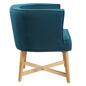 ModwayModway Anders Accent Chair Upholstered Fabric Set of 2 EEI-4424 EEI-4424-AZU- BetterPatio.com