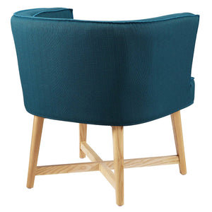 ModwayModway Anders Upholstered Fabric Accent Chair EEI-3432 EEI-3432-AZU- BetterPatio.com