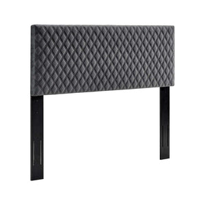 ModwayModway Angela Full/Queen Performance Velvet Headboard MOD-6210 MOD-6210-CHA- BetterPatio.com