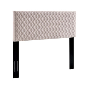 ModwayModway Angela King Performance Velvet Headboard MOD-6211 MOD-6211-PNK- BetterPatio.com