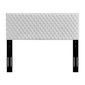 ModwayModway Angela Twin Performance Velvet Headboard MOD-6209 MOD-6209-WHI- BetterPatio.com