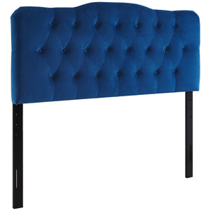 ModwayModway Annabel Full Diamond Tufted Performance Velvet Headboard MOD-6128 MOD-6128-NAV- BetterPatio.com