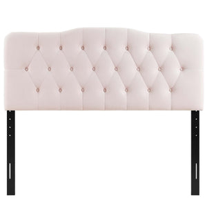 ModwayModway Annabel Full Diamond Tufted Performance Velvet Headboard MOD-6128 MOD-6128-PNK- BetterPatio.com