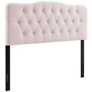 ModwayModway Annabel Full Diamond Tufted Performance Velvet Headboard MOD-6128 MOD-6128-PNK- BetterPatio.com