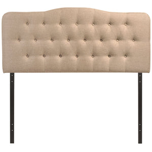 ModwayModway Annabel Full Upholstered Fabric Headboard MOD-5156 MOD-5156-BEI- BetterPatio.com