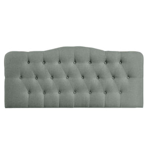 ModwayModway Annabel Full Upholstered Fabric Headboard MOD-5156 MOD-5156-GRY- BetterPatio.com