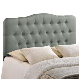 ModwayModway Annabel Full Upholstered Fabric Headboard MOD-5156 MOD-5156-GRY- BetterPatio.com