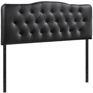 ModwayModway Annabel Full Upholstered Vinyl Headboard MOD-5157 MOD-5157-BLK- BetterPatio.com