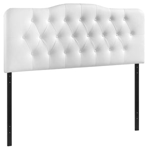 ModwayModway Annabel Full Upholstered Vinyl Headboard MOD-5157 MOD-5157-WHI- BetterPatio.com