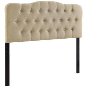 ModwayModway Annabel Queen Upholstered Fabric Headboard MOD-5154 MOD-5154-BEI- BetterPatio.com