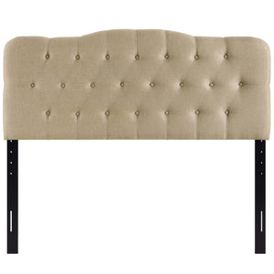 ModwayModway Annabel Queen Upholstered Fabric Headboard MOD-5154 MOD-5154-BEI- BetterPatio.com