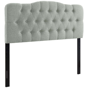 ModwayModway Annabel Queen Upholstered Fabric Headboard MOD-5154 MOD-5154-GRY- BetterPatio.com