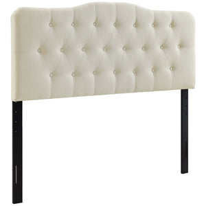 ModwayModway Annabel Queen Upholstered Fabric Headboard MOD-5154 MOD-5154-IVO- BetterPatio.com