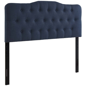 ModwayModway Annabel Queen Upholstered Fabric Headboard MOD-5154 MOD-5154-NAV- BetterPatio.com