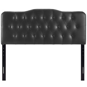 ModwayModway Annabel Queen Upholstered Vinyl Headboard MOD-5155 MOD-5155-BLK- BetterPatio.com