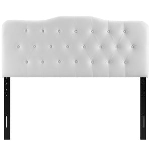 ModwayModway Annabel Queen Upholstered Vinyl Headboard MOD-5155 MOD-5155-WHI- BetterPatio.com