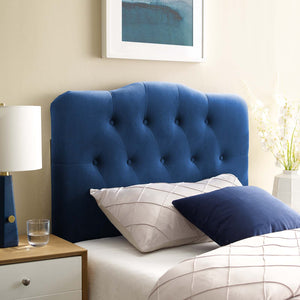 ModwayModway Annabel Twin Diamond Tufted Performance Velvet Headboard MOD-6126 MOD-6126-NAV- BetterPatio.com