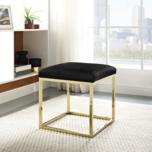 ModwayModway Anticipate Ottoman EEI-2849 EEI-2849-GLD-BLK- BetterPatio.com