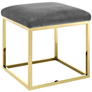 ModwayModway Anticipate Ottoman EEI-2849 EEI-2849-GLD-GRY- BetterPatio.com