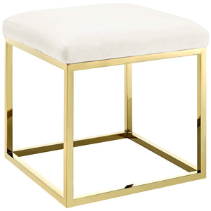 ModwayModway Anticipate Ottoman EEI-2849 EEI-2849-GLD-IVO- BetterPatio.com