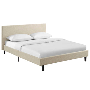 ModwayModway Anya Full Fabric Bed MOD-5418 MOD-5418-BEI- BetterPatio.com