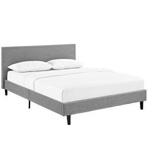 ModwayModway Anya Full Fabric Bed MOD-5418 MOD-5418-LGR- BetterPatio.com