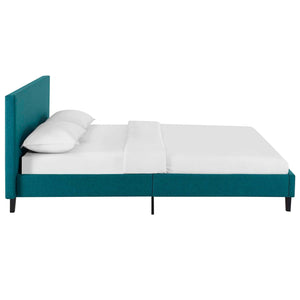 ModwayModway Anya Full Fabric Bed MOD-5418 MOD-5418-TEA- BetterPatio.com