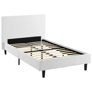 ModwayModway Anya Twin Bed MOD-5416 MOD-5416-WHI- BetterPatio.com