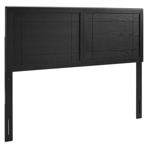 ModwayModway Archie King Wood Headboard MOD-6223 MOD-6223-BLK- BetterPatio.com