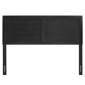 ModwayModway Archie King Wood Headboard MOD-6223 MOD-6223-BLK- BetterPatio.com