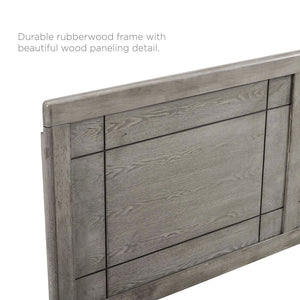 ModwayModway Archie King Wood Headboard MOD-6223 MOD-6223-GRY- BetterPatio.com