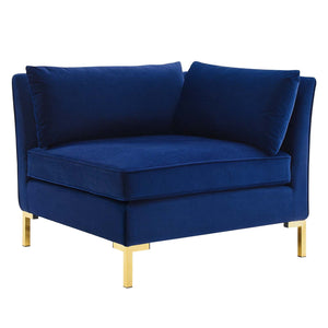 ModwayModway Ardent Performance Velvet Sofa EEI-4269 EEI-4269-NAV- BetterPatio.com