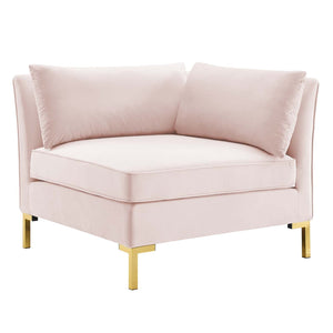 ModwayModway Ardent Performance Velvet Sofa EEI-4269 EEI-4269-PNK- BetterPatio.com