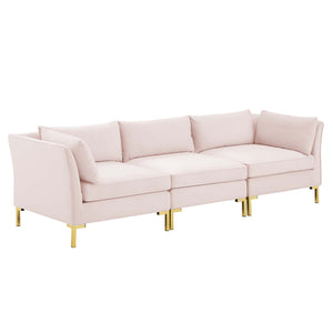 ModwayModway Ardent Performance Velvet Sofa EEI-4269 EEI-4269-PNK- BetterPatio.com