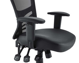 ModwayModway Articulate Vinyl Office Chair EEI-755 EEI-755-BLK- BetterPatio.com