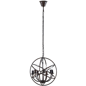 ModwayModway Atom Chandelier EEI-2112 EEI-2112-BRN- BetterPatio.com