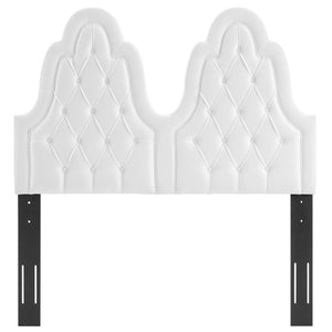 ModwayModway Augustine Tufted Performance Velvet Full/Queen Headboard MOD-6414 MOD-6414-WHI- BetterPatio.com