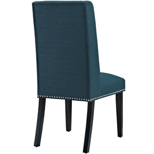 ModwayModway Baron Dining Chair Fabric Set of 2 EEI-2748 EEI-2748-AZU-SET- BetterPatio.com