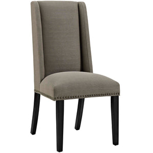 ModwayModway Baron Dining Chair Fabric Set of 2 EEI-2748 EEI-2748-GRA-SET- BetterPatio.com