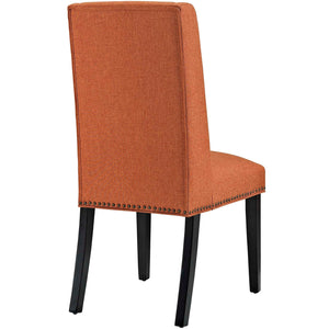 ModwayModway Baron Dining Chair Fabric Set of 2 EEI-2748 EEI-2748-ORA-SET- BetterPatio.com